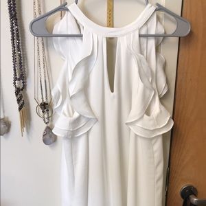 francescas white dress